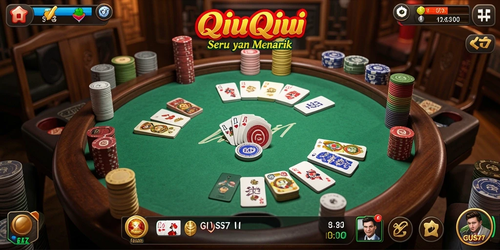 Gameplay seru dari game QiuQiu GUS77 yang menghibur.