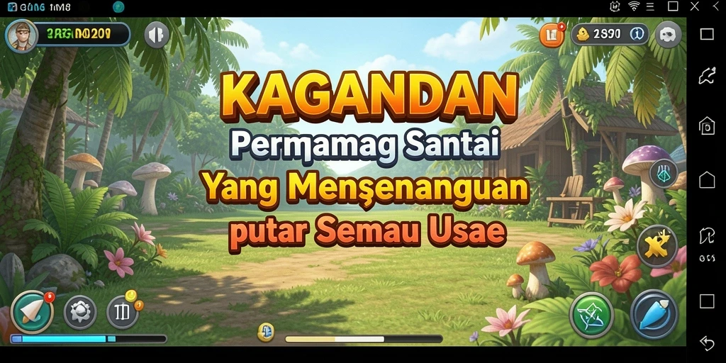 Tampilan gameplay KAGANDAN yang menarik dan penuh warna.