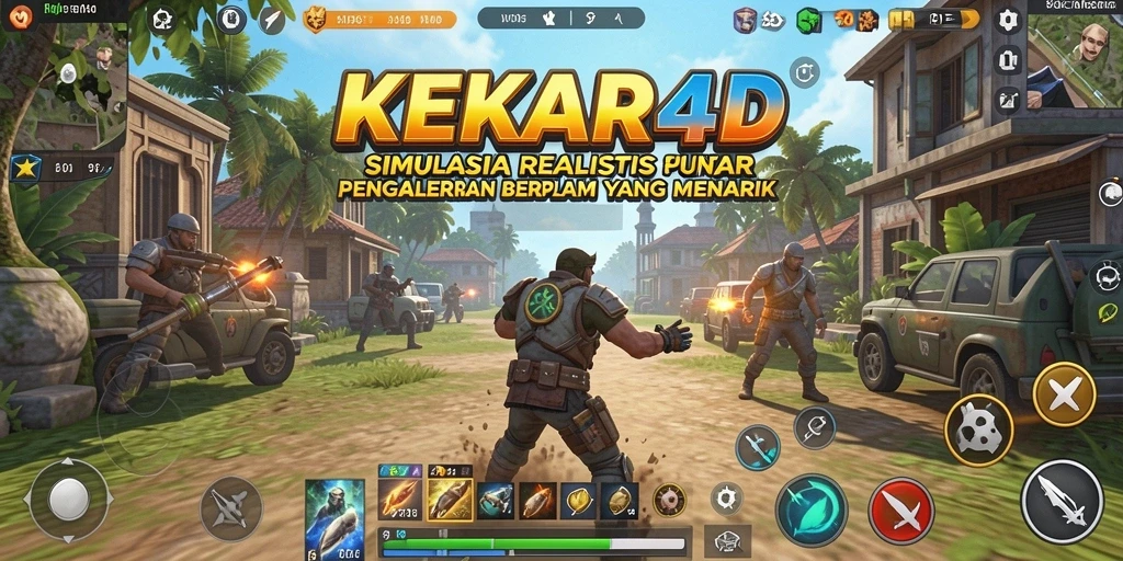 Tampilan gameplay <strong>KEKAR4D</strong> yang realistis dan mendalam.