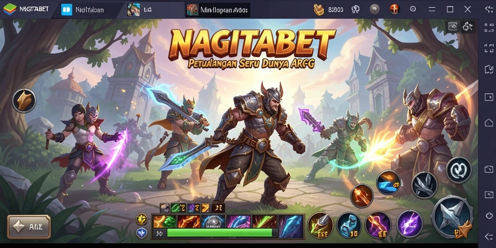 Tampilan gameplay seru NAGITABET yang memukau dan penuh aksi.