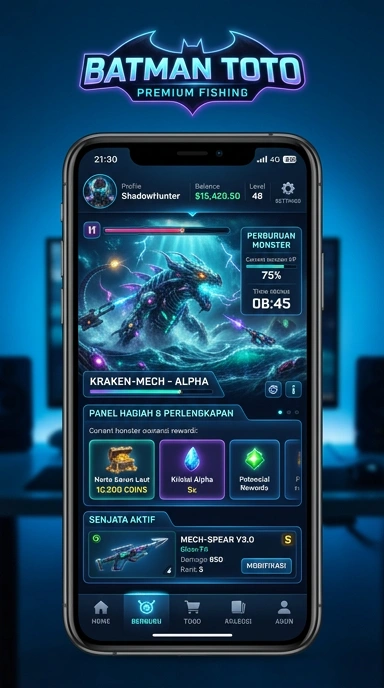 Screenshot fitur pencarian cepat di batmantoto.